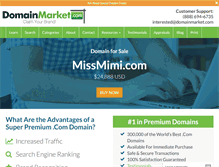 Tablet Screenshot of missmimi.com